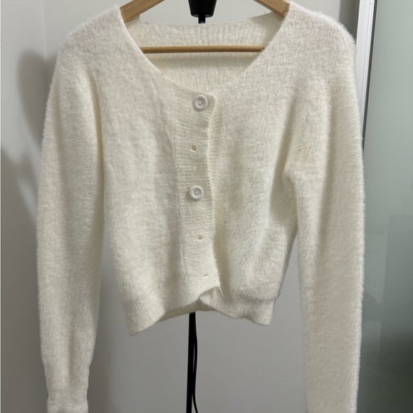 white cardigan - Picture 2 of 2